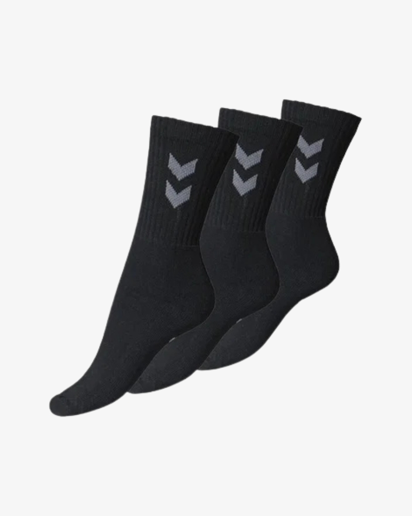 Hummel 3-Pak Basic Strømper Sort