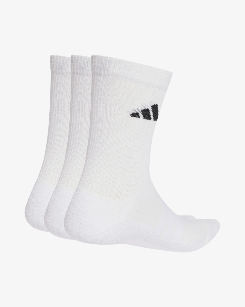 Adidas Ess. Crew 3-pak Strømper Hvid