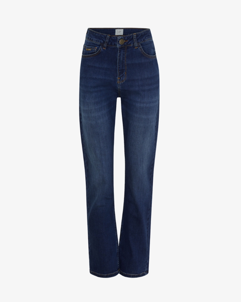 Isay Monza Straight Jeans Blå