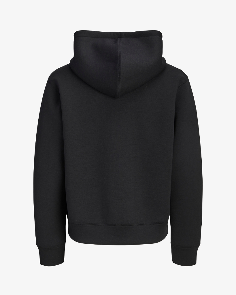 Jack Jones Scuba Zip Hoodie Sort