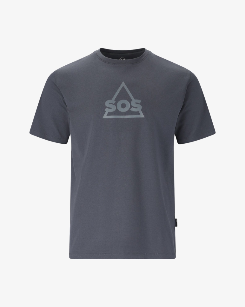 SOS Kvitfjell T-shirt Blå