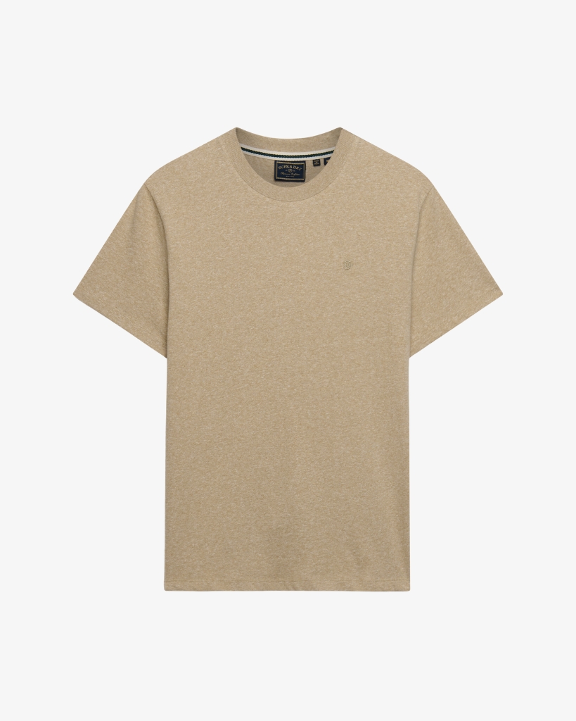 Superdry Embroidered Logo T-Shirt Sand