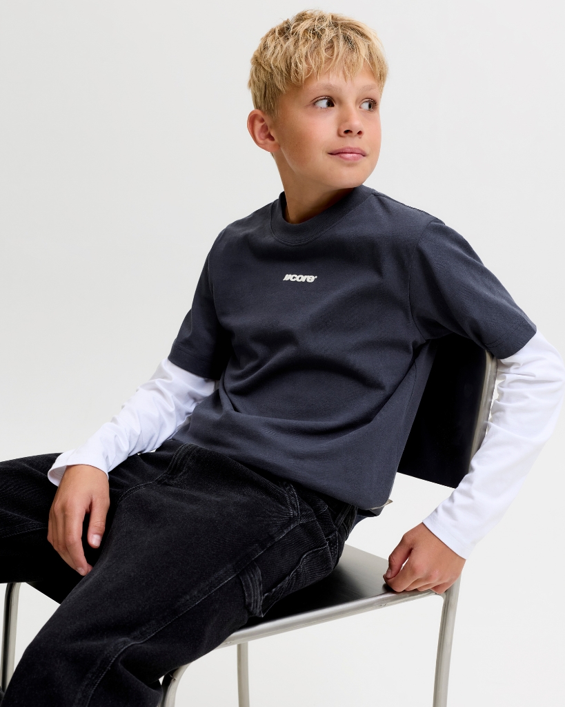 Jack Jones Club T-Shirt Blå Jr
