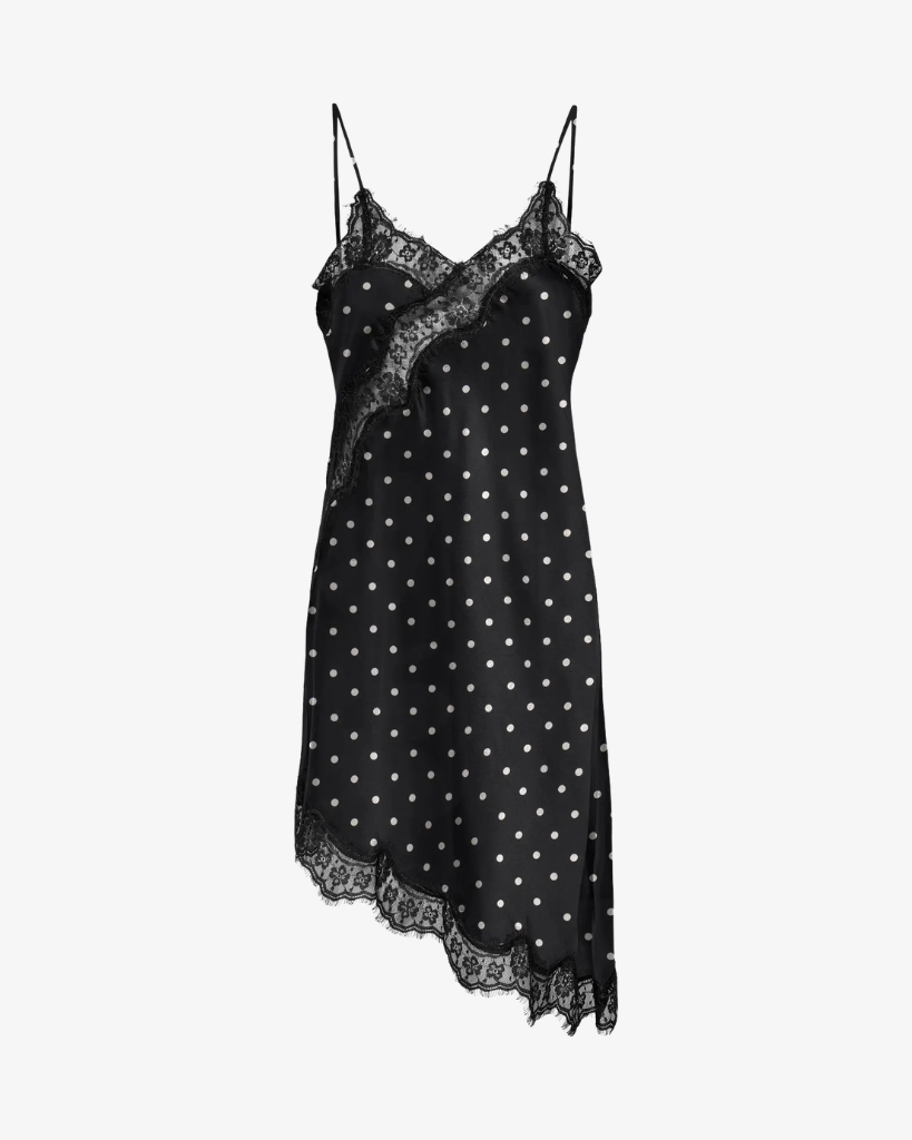 JDY Cally Singlet Kjole Sort/Hvid