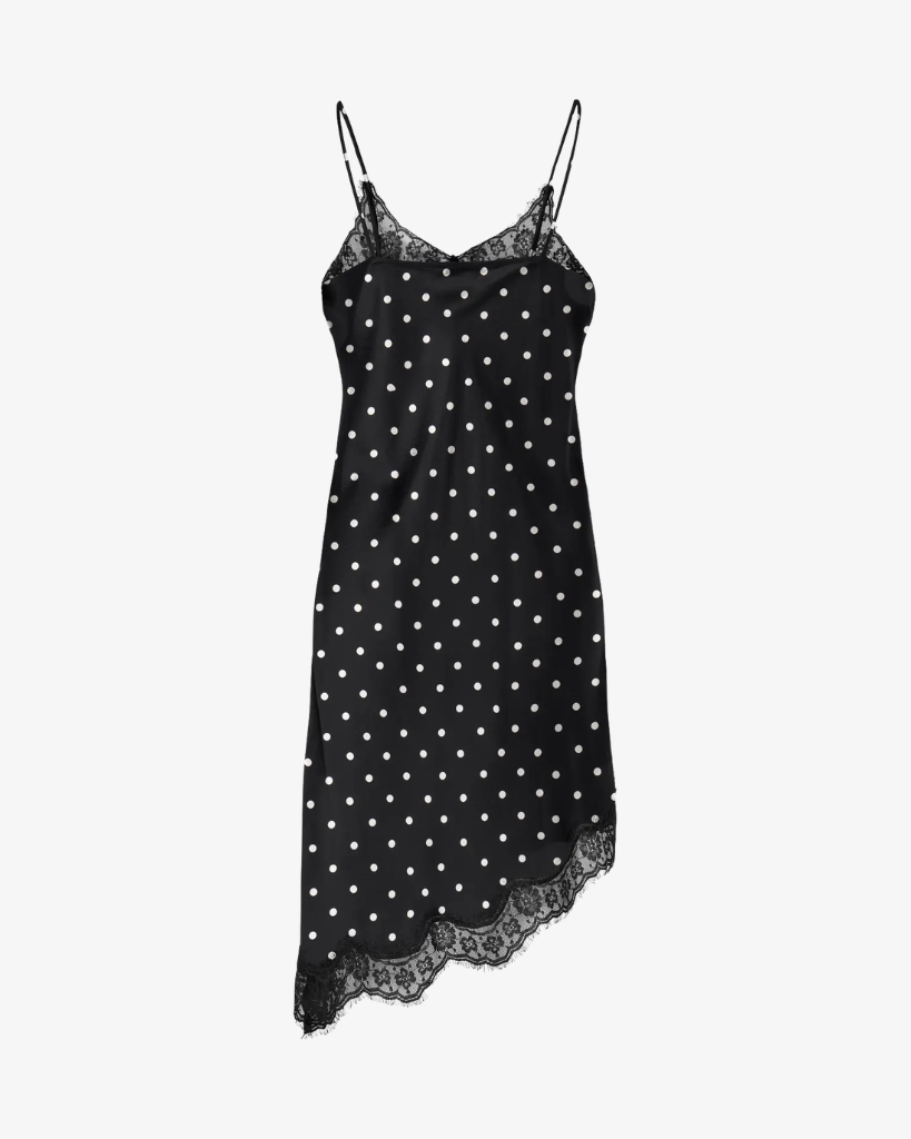 JDY Cally Singlet Kjole Sort/Hvid
