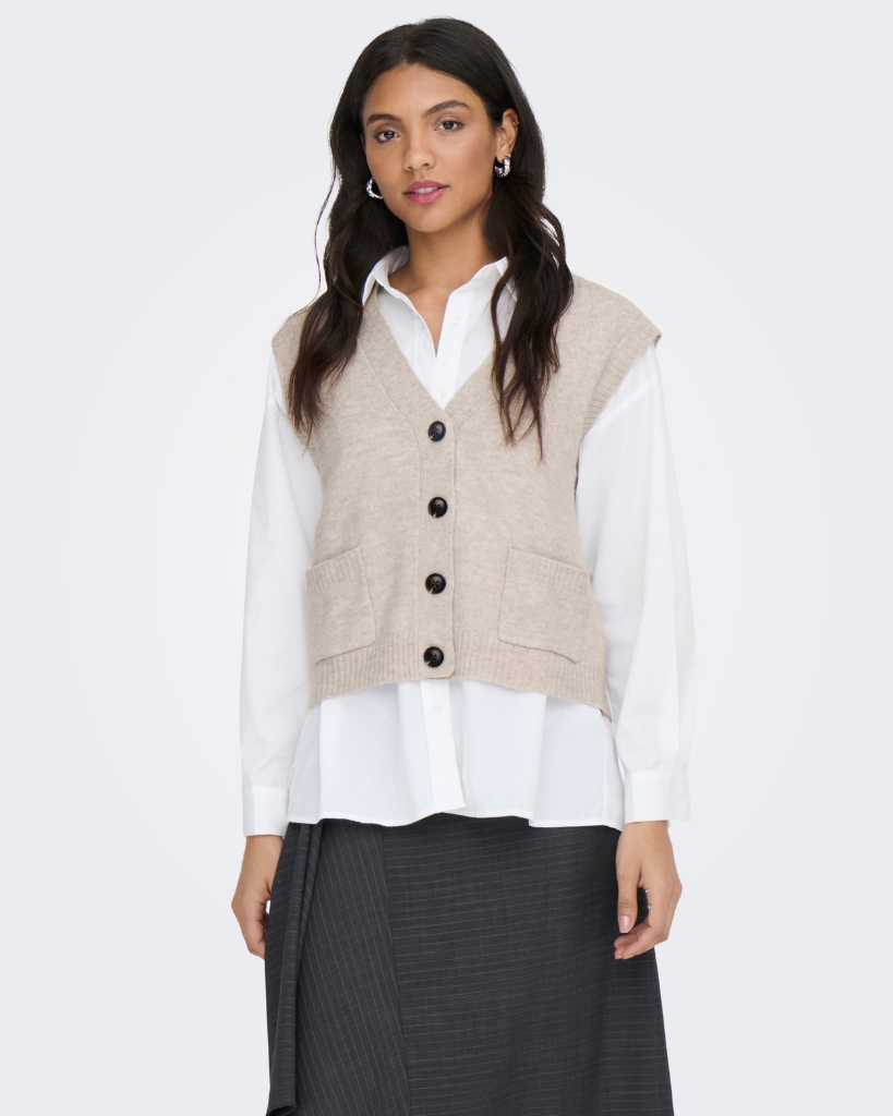 JDY Super Vest Sand