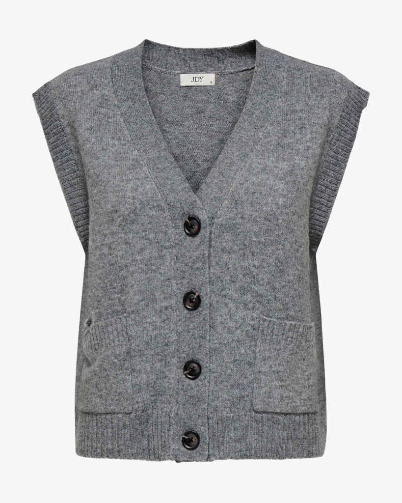 JDY Super Super Vest Grå