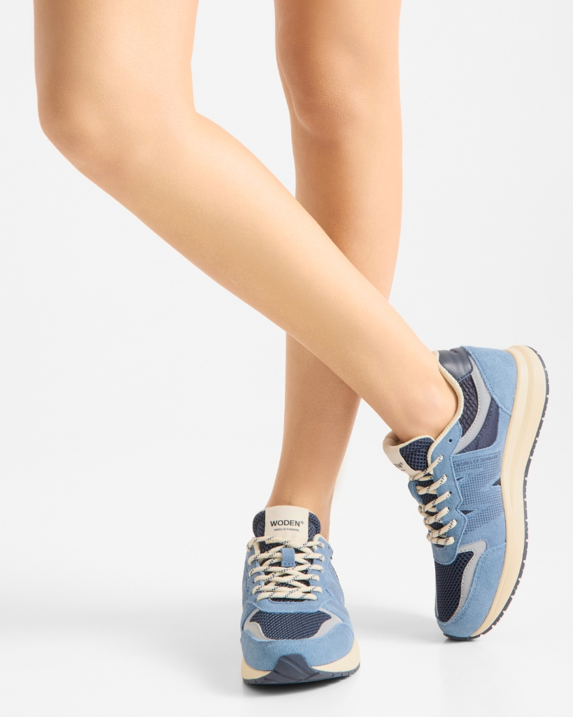 Woden Rigmor Sneakers Blå