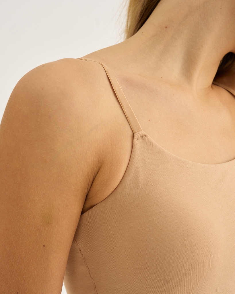 JBS of DK Stroptop med support Nude