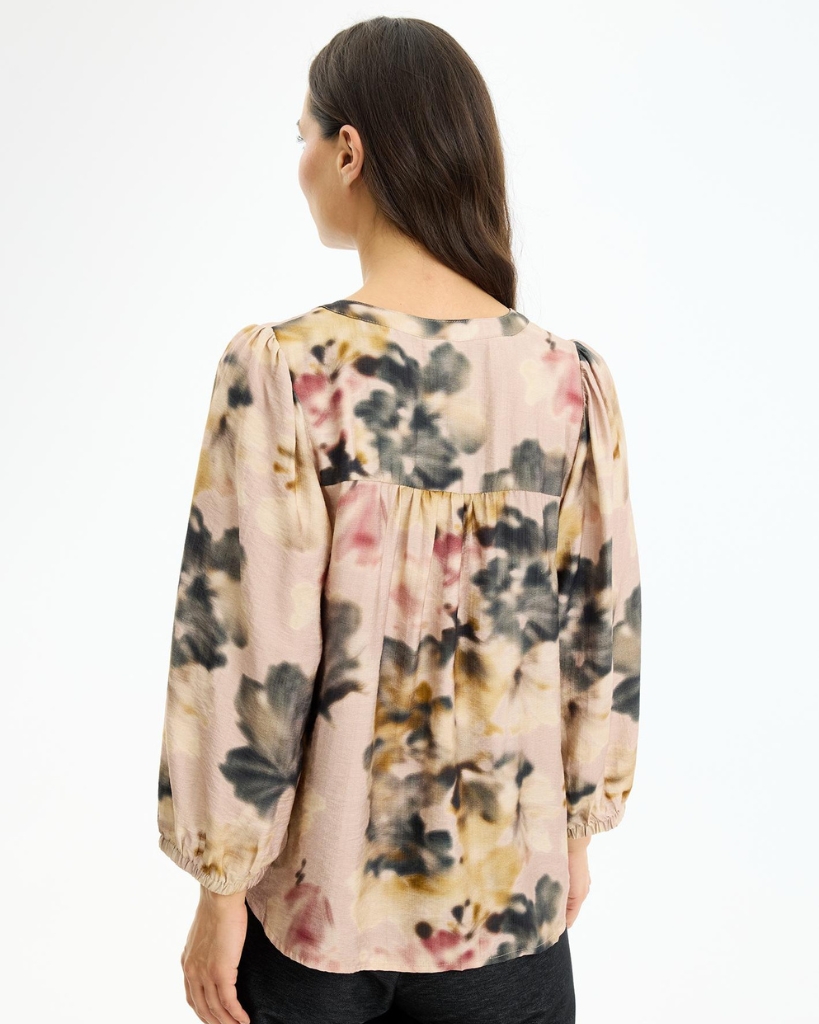 In Front Quinn Bluse Sand/Creme