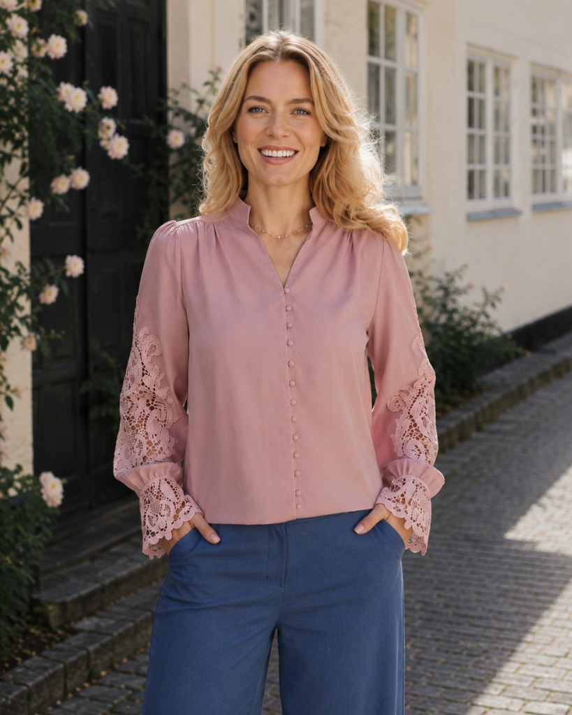 Liberte Rigmor Bluse Rosa