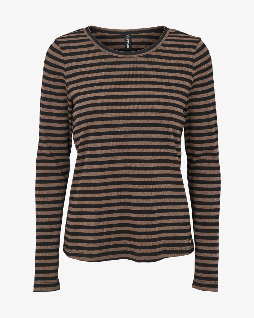 Prepair Beatrice T-Shirt Sort / Brun