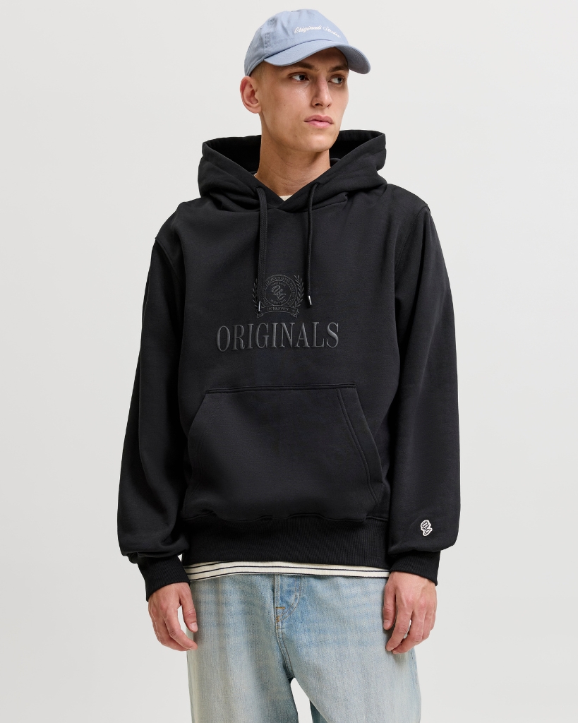 Jack Jones Frederiksberg Hoodie Sort