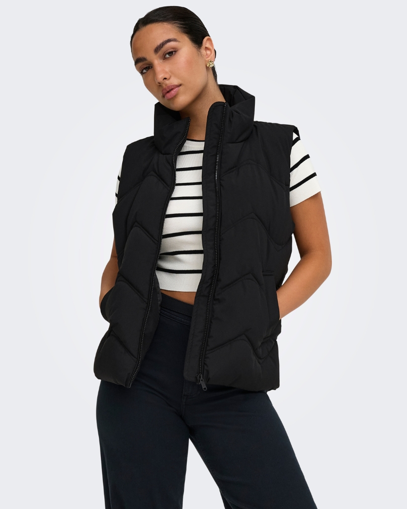 JDY Power Vest Sort