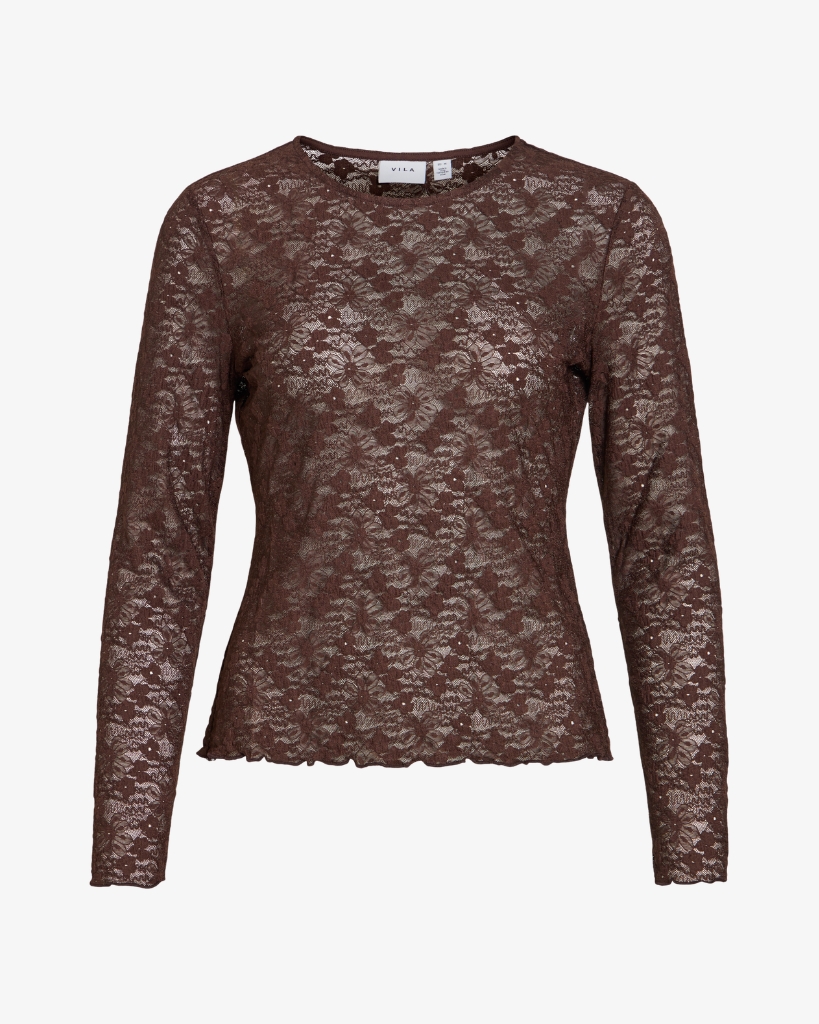 Vila Vifay Bluse Brun