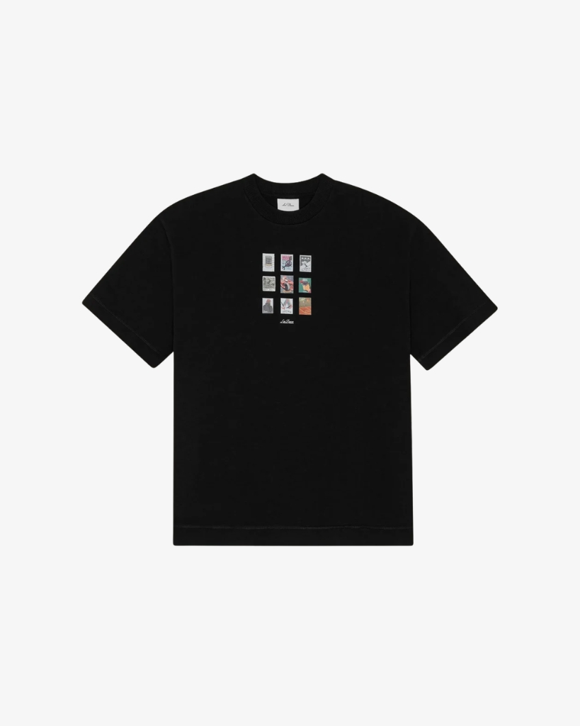 Les Deux Stamp T-Shirt Sort