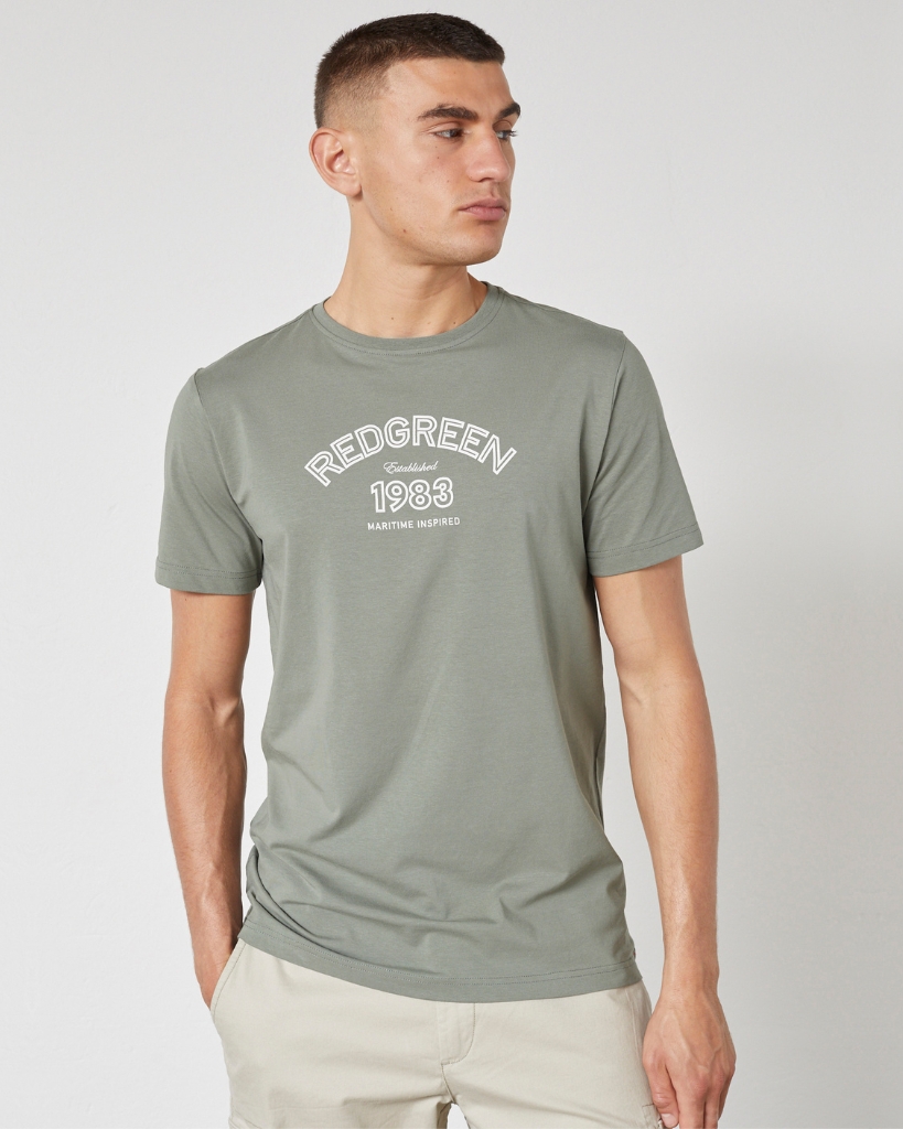 Redgreen Con T-Shirt Oliven