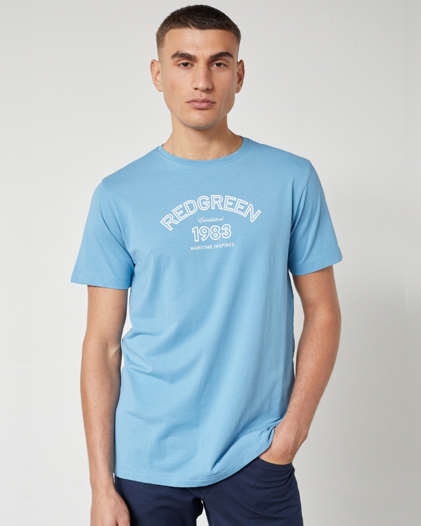 Redgreen Con T-Shirt Lyseblå