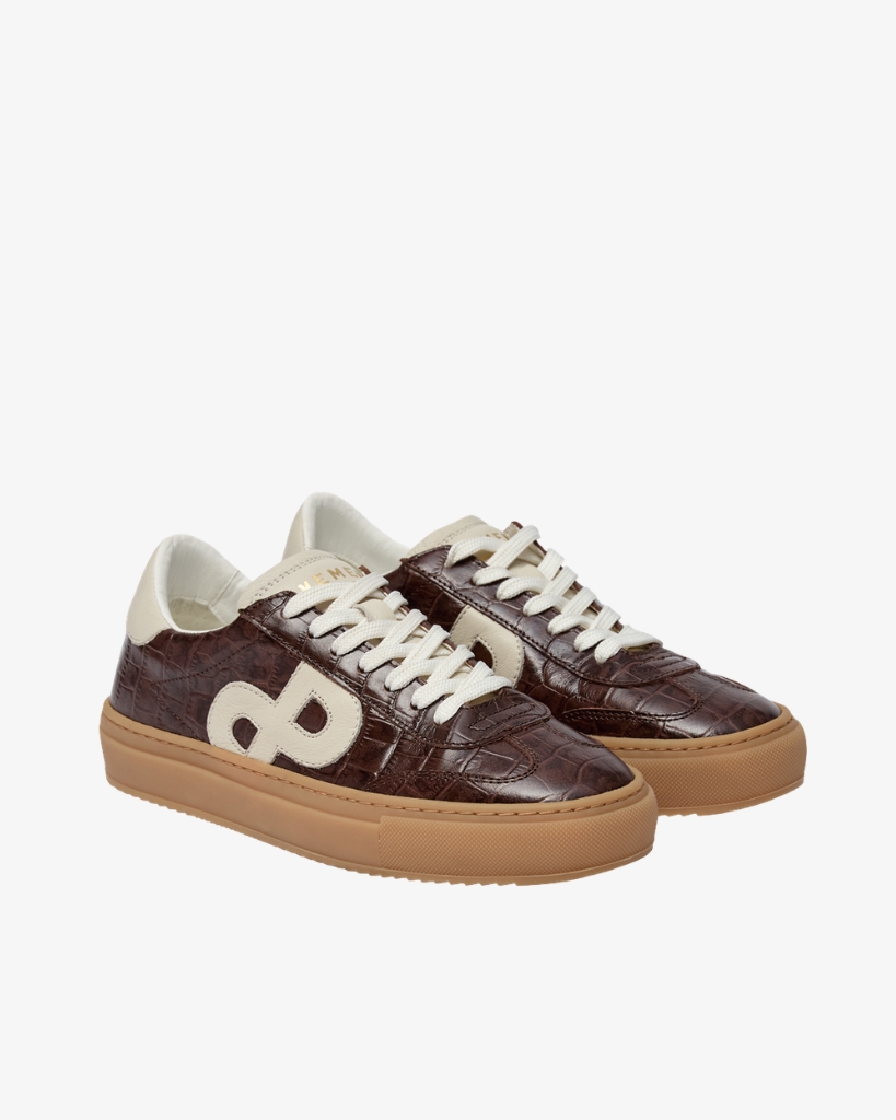 Pavement Kohia Croco Sneakers Brun