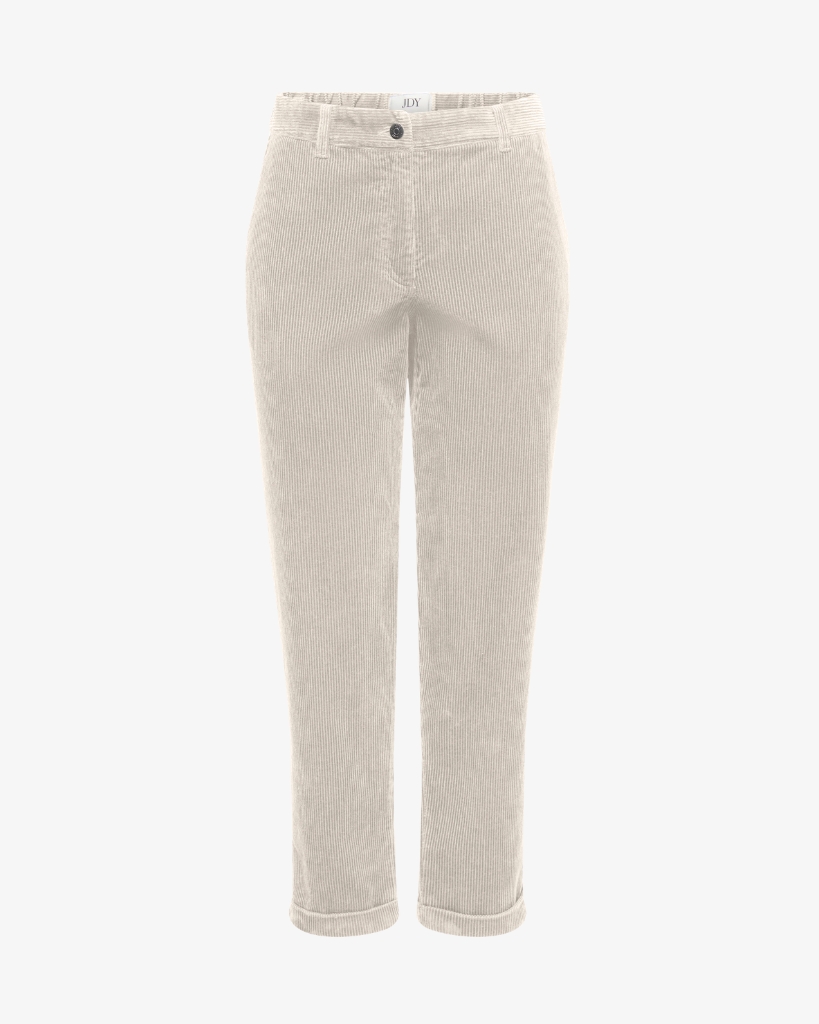 JDY Shiraz Fløjlsbukser Offwhite