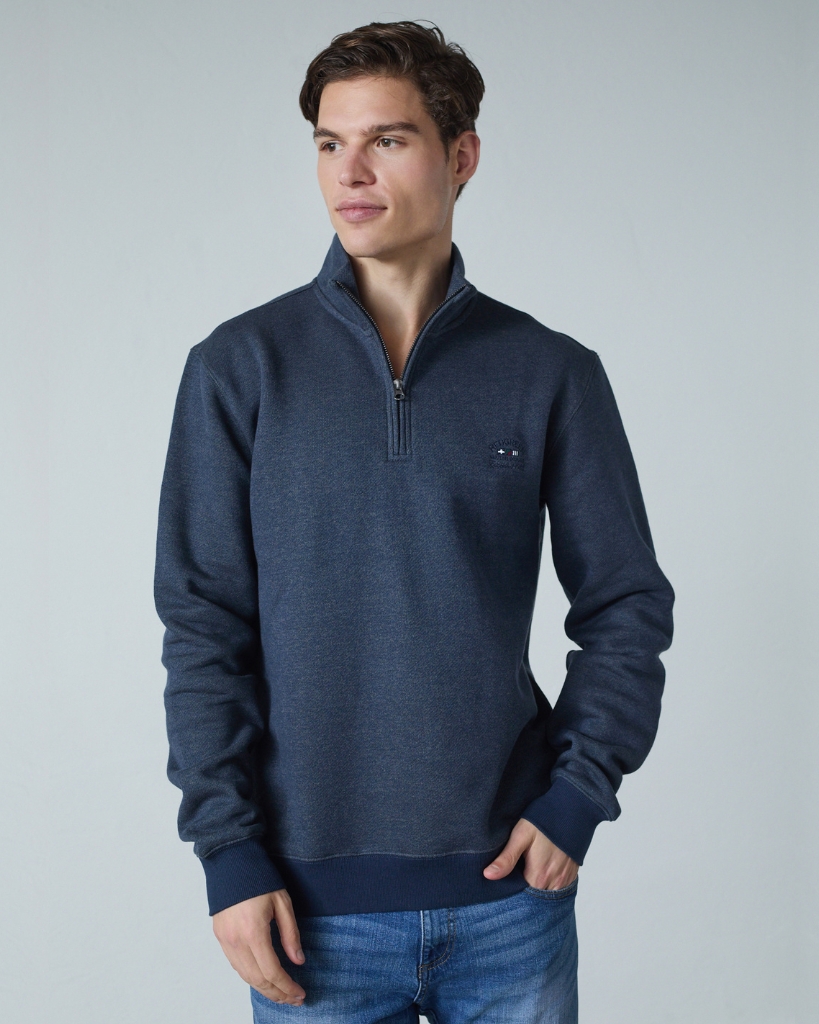 Redgreen Flynn Half-Zip Navy