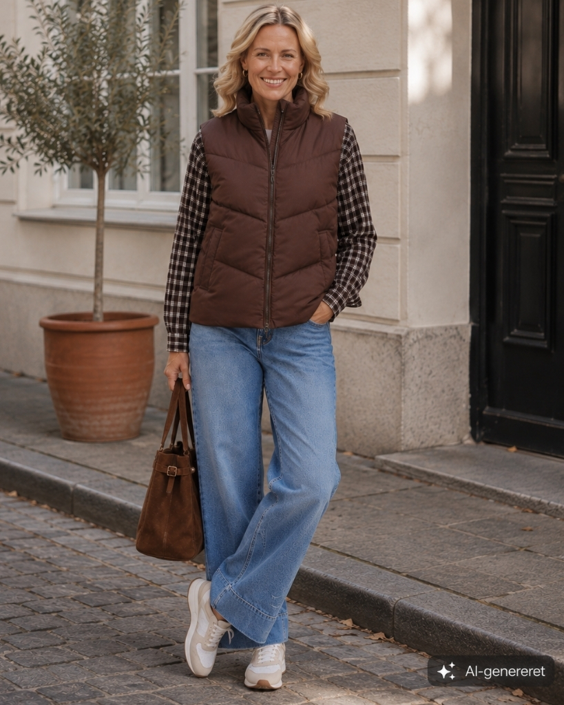 Vila Vilander Vest Brun