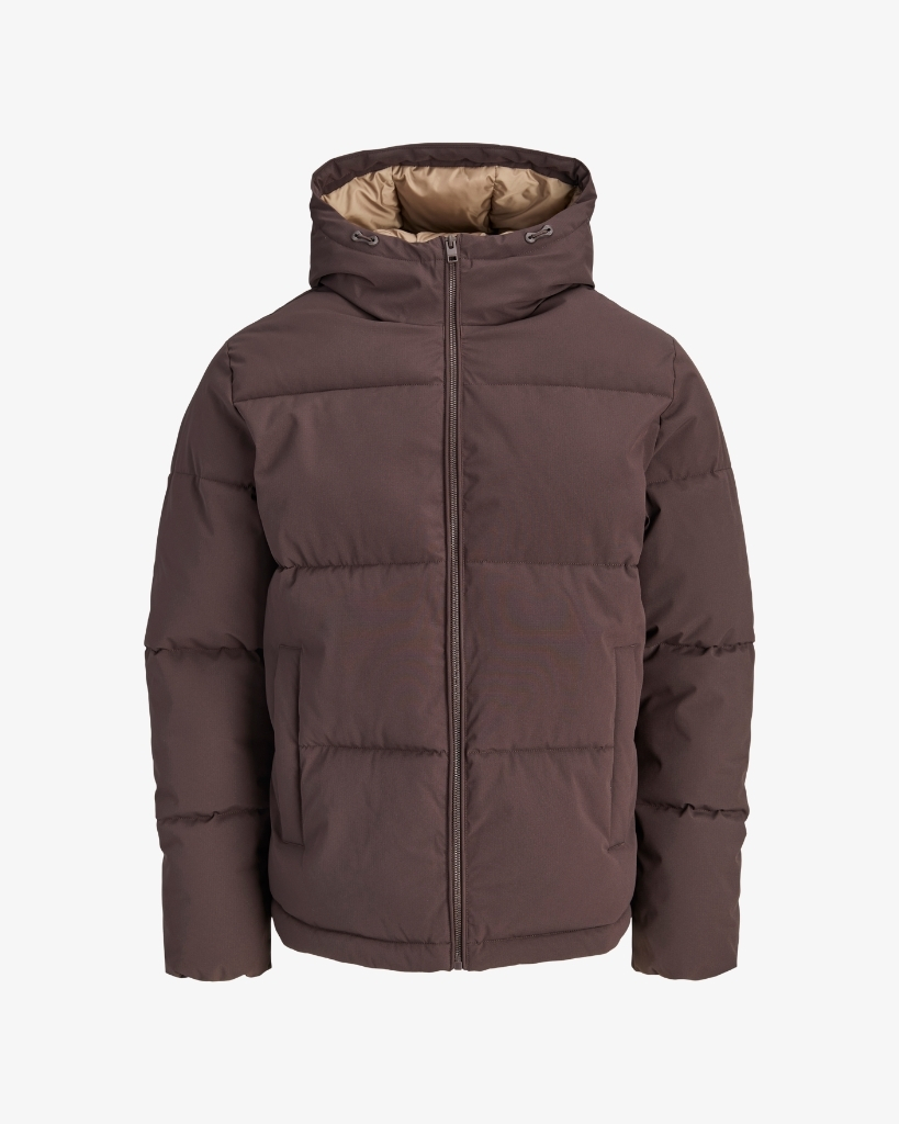 Jack Jones Galaxy Puffer Jakke Brun