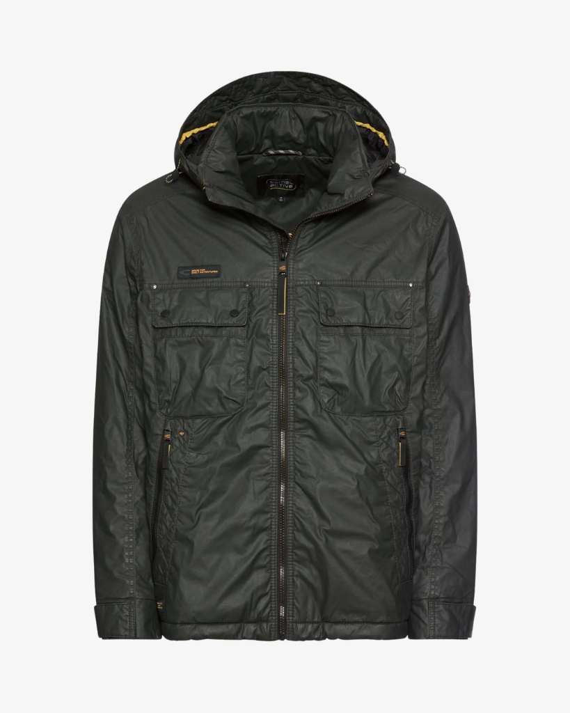 Camel Multi-Pocket Jakke