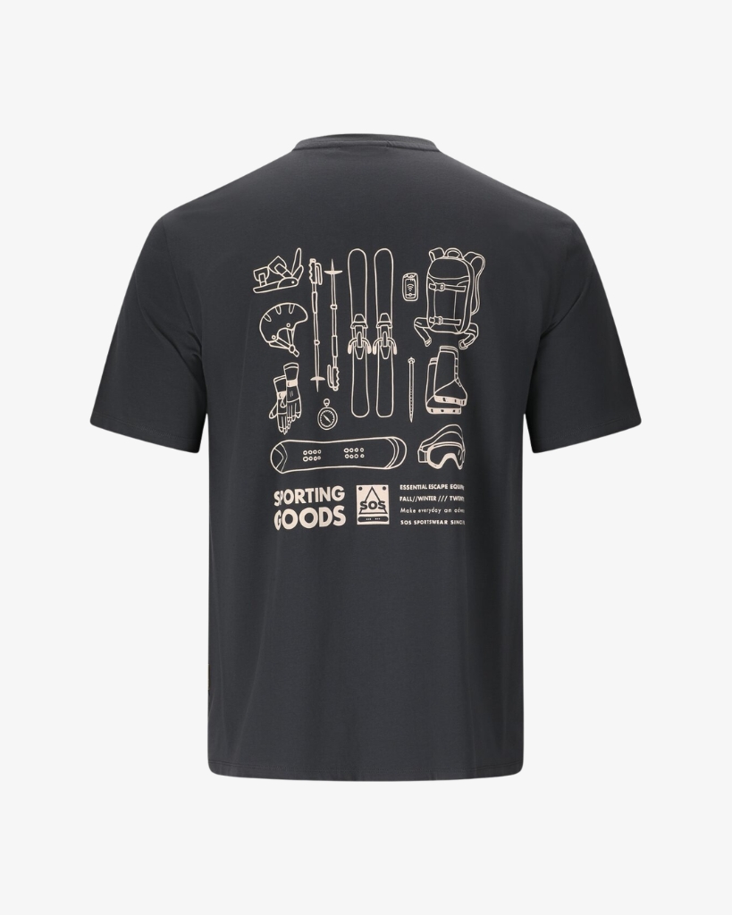 SOS Sera T-Shirt Sort