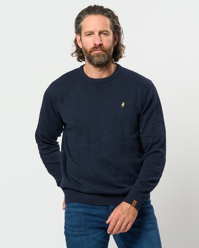 MCS Birk Strik Mørkeblå
