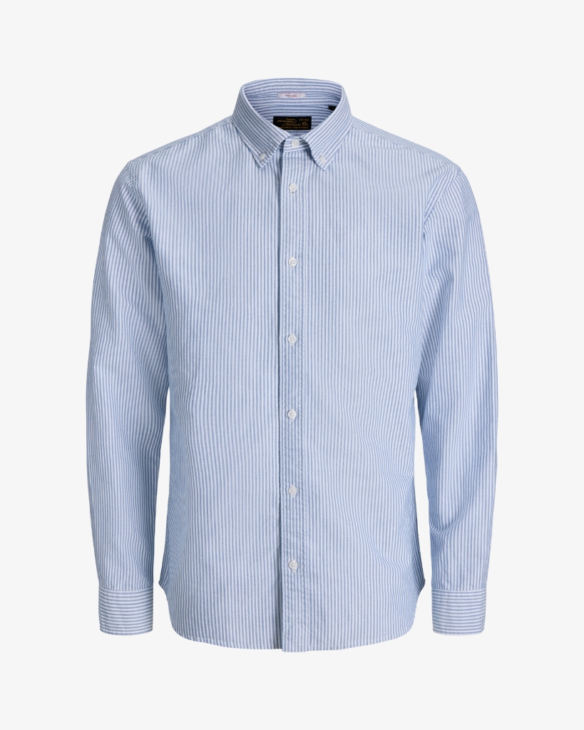 Jack Jones Harvey Oxford Skjorte Blå
