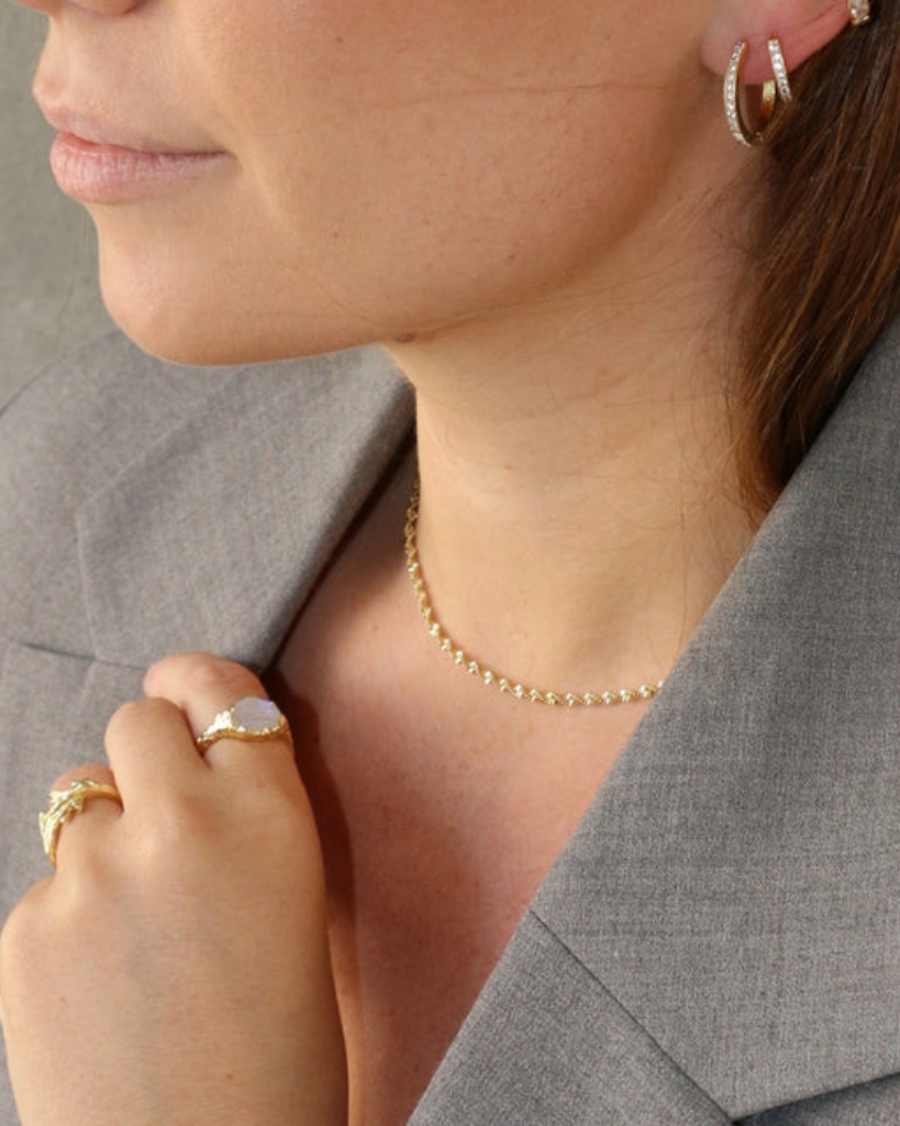 Pure By Nat Daphne Halskæde Guld