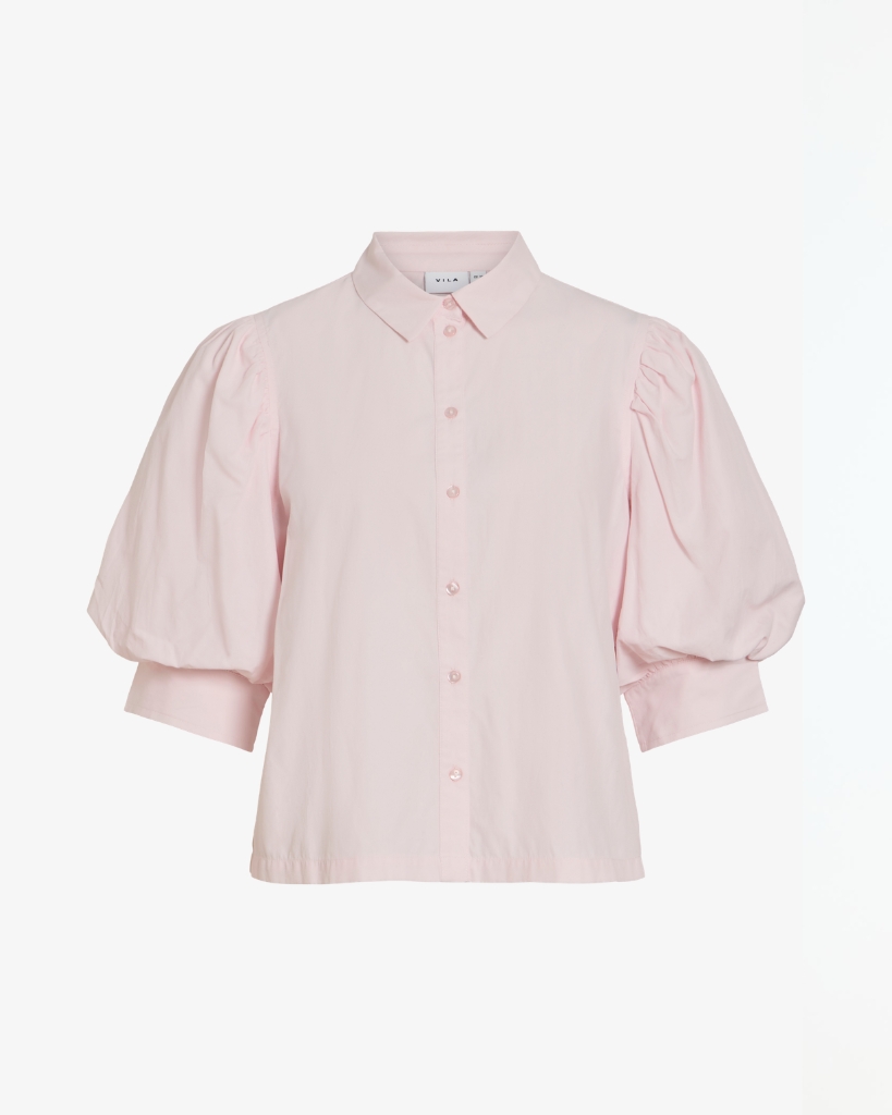 Vila Virealu Collar Bluse Rosa