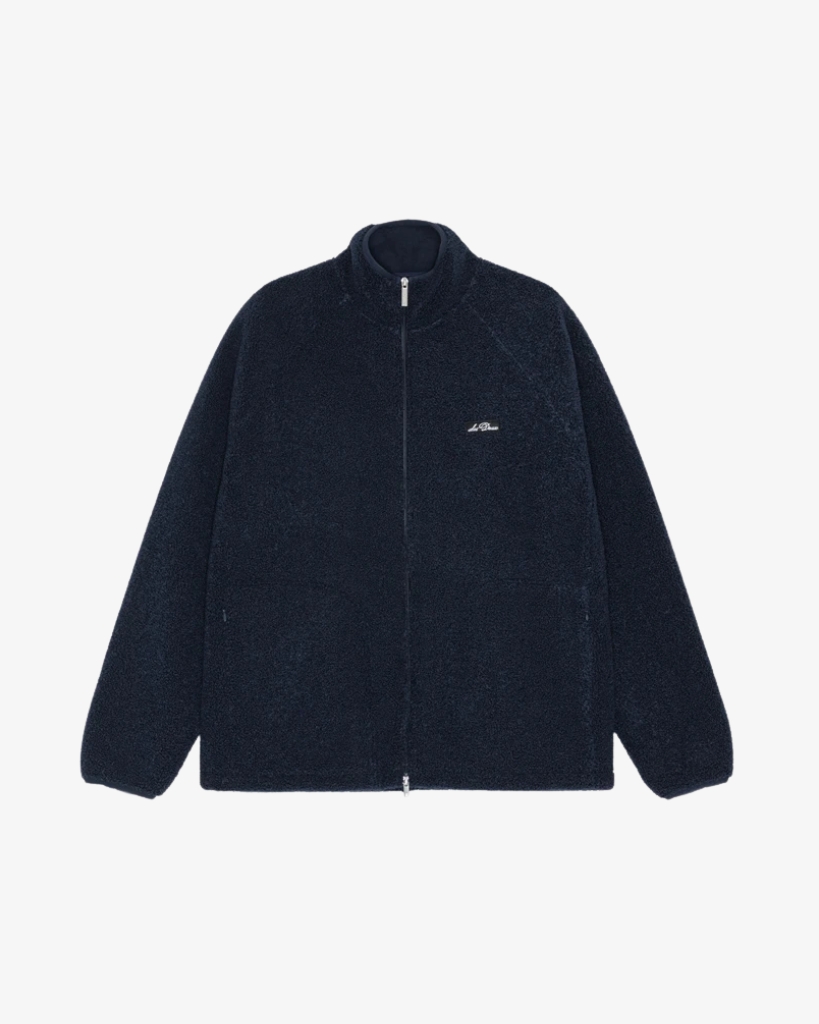 Les Deux Patch Teddy Jakke Blå