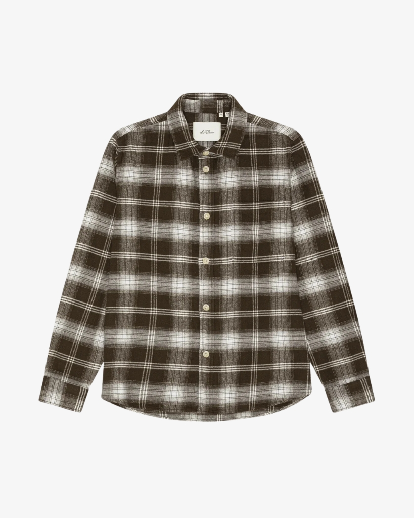 Les Deux Check Flannel Skjorte
