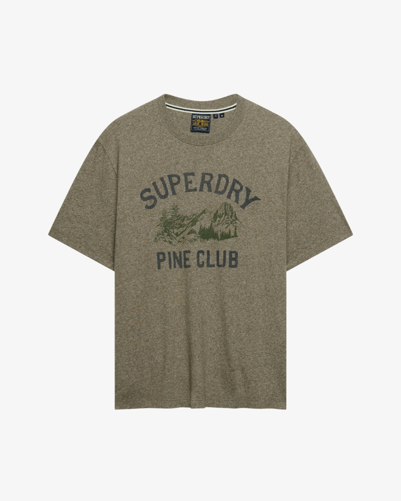 Superdry Wild Frontier T-Shirt Oliven