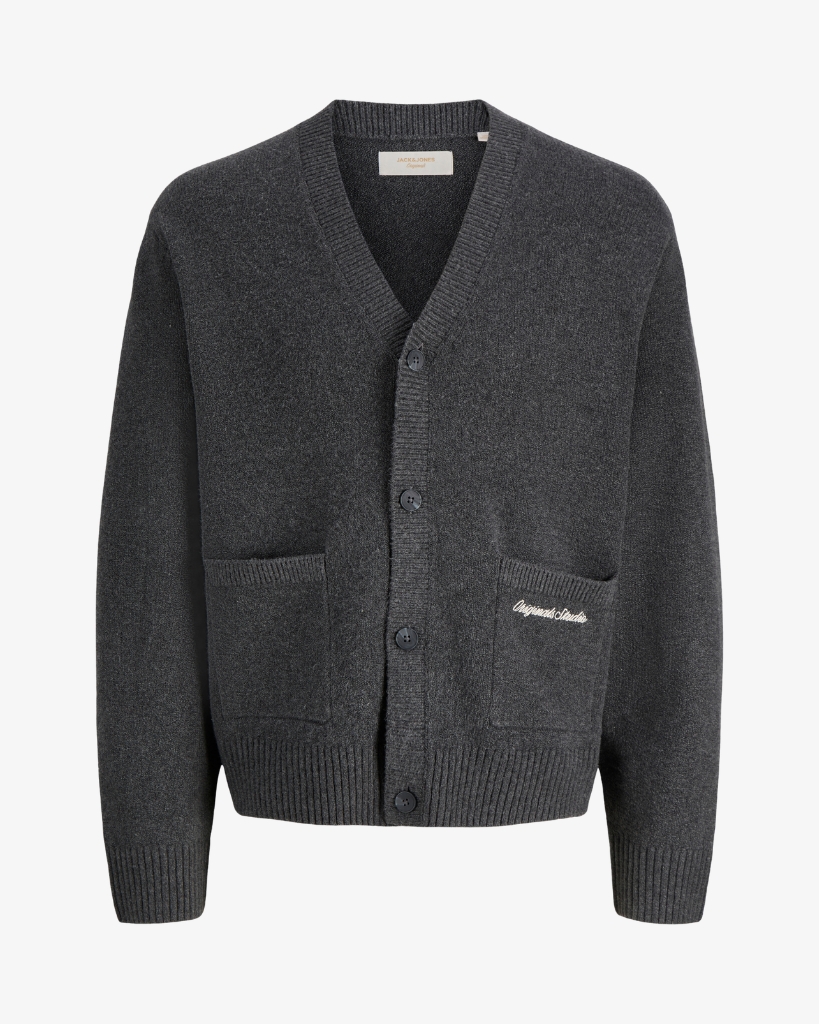 Jack Jones Norrebro Cardigan Grå