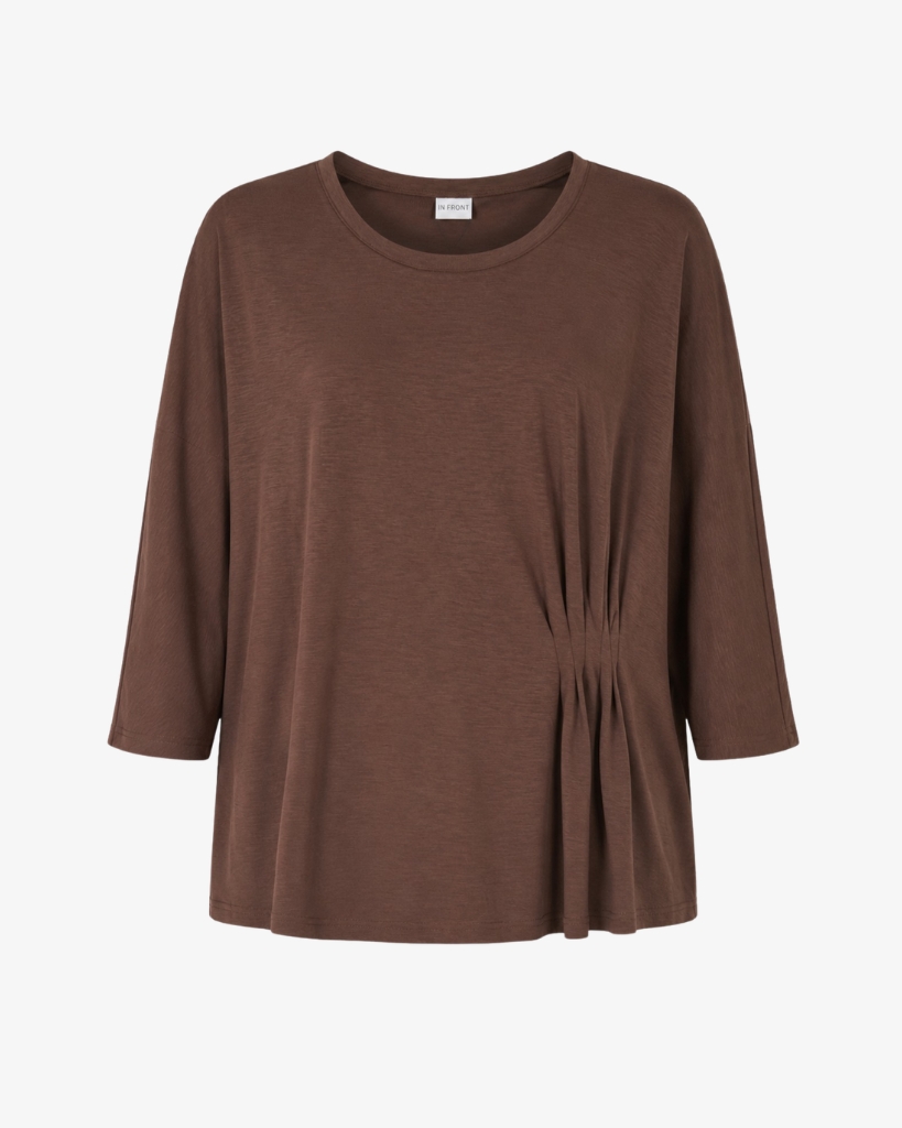In Front Paloma Bluse Brun