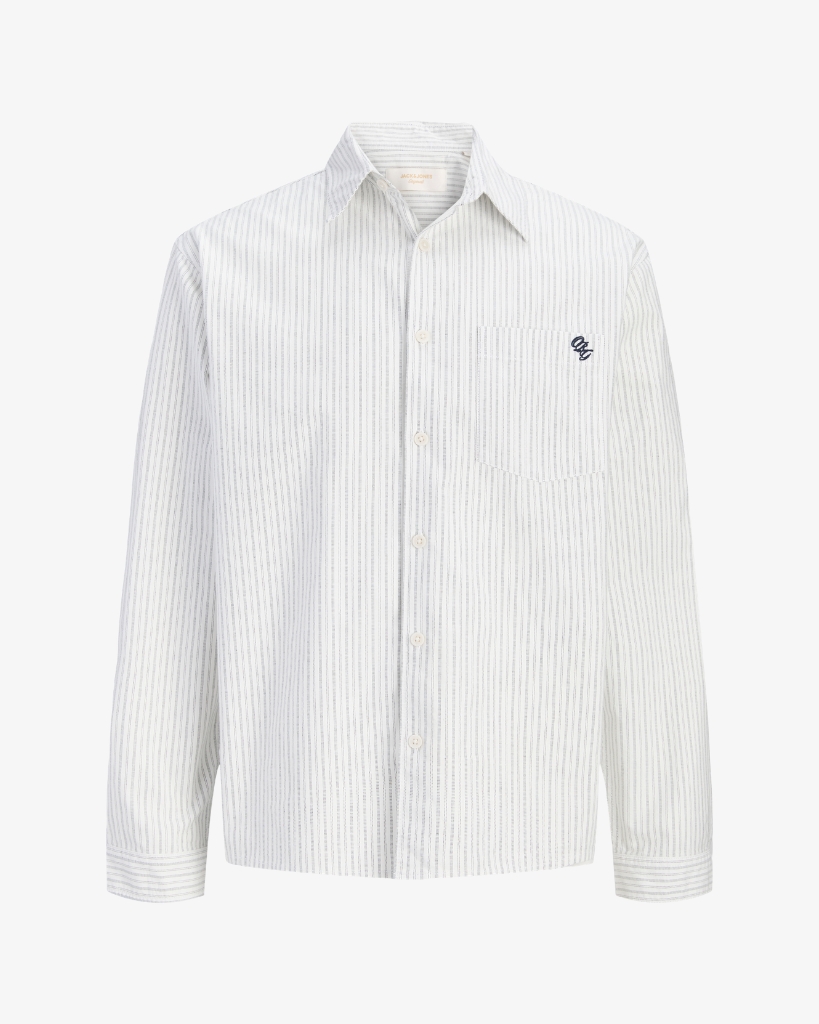 Jack Jones Frederiksberg Oxford Skjorte Hvid