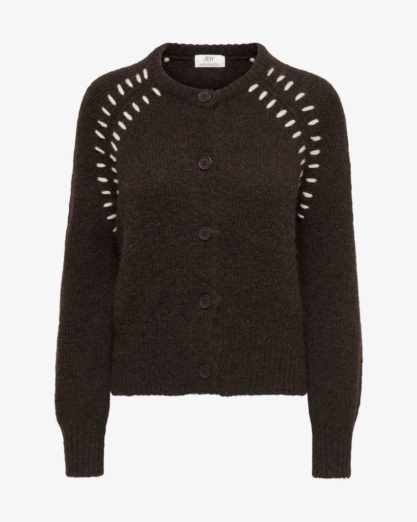 JDY Zoey Ella Cardigan Brun