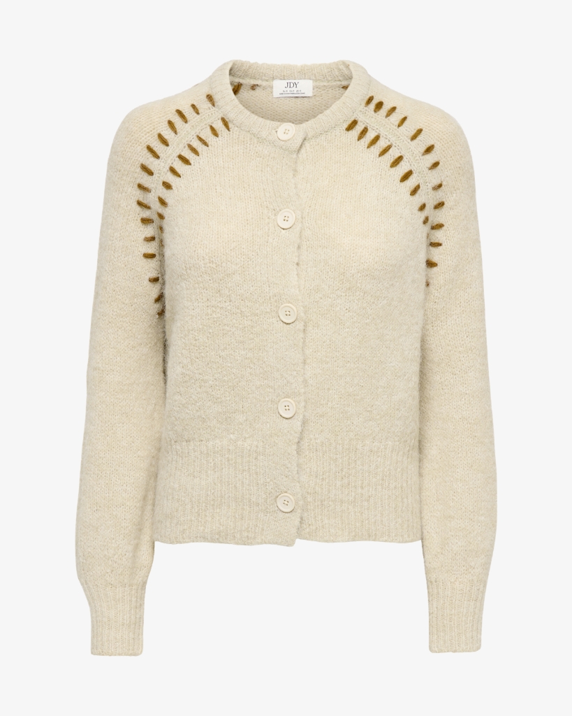JDY Zoey Ella Cardigan Creme