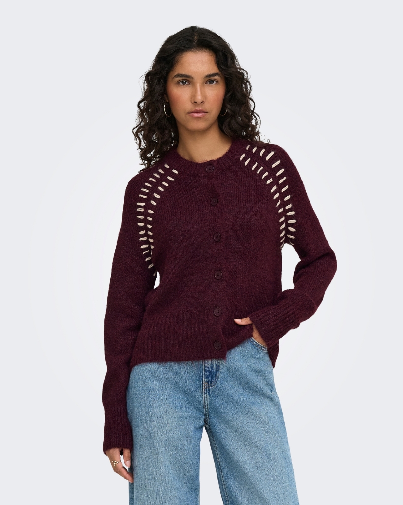 JDY Zoey Ella Cardigan Vin
