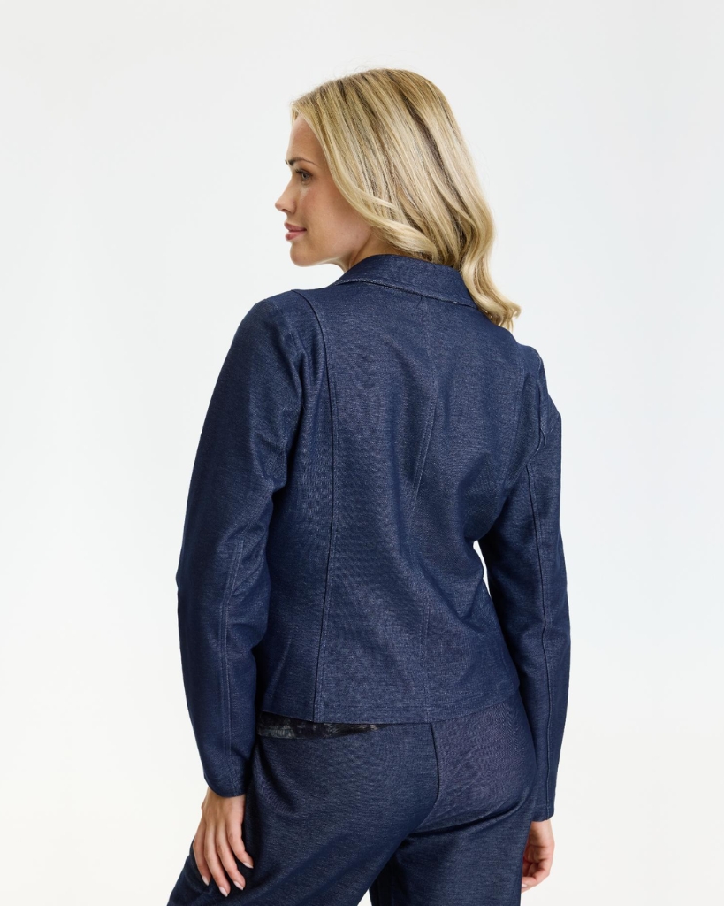 In Front Denim Jakke Blå