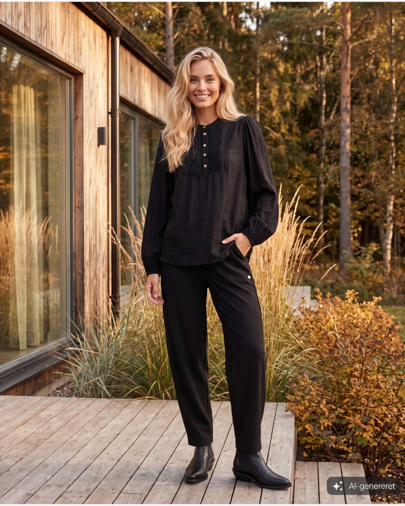 Prepair Celine Bukser Sort