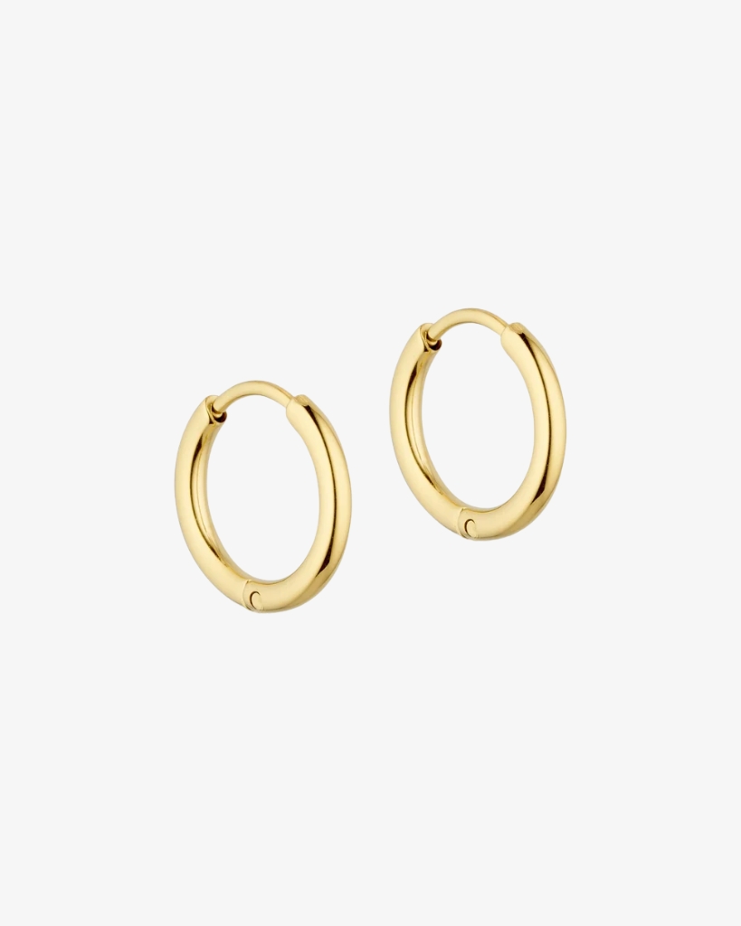 Marea Petite Tiny Øreringe Guld