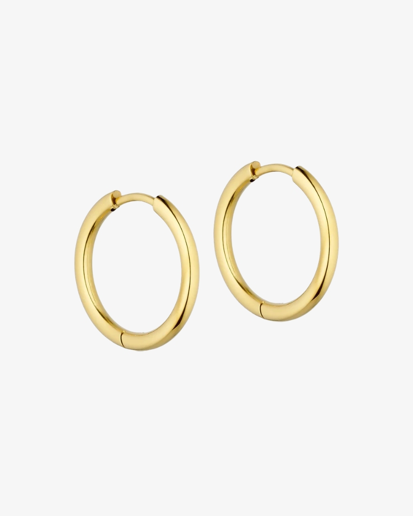 Marea Petite Classic Øreringe Gold