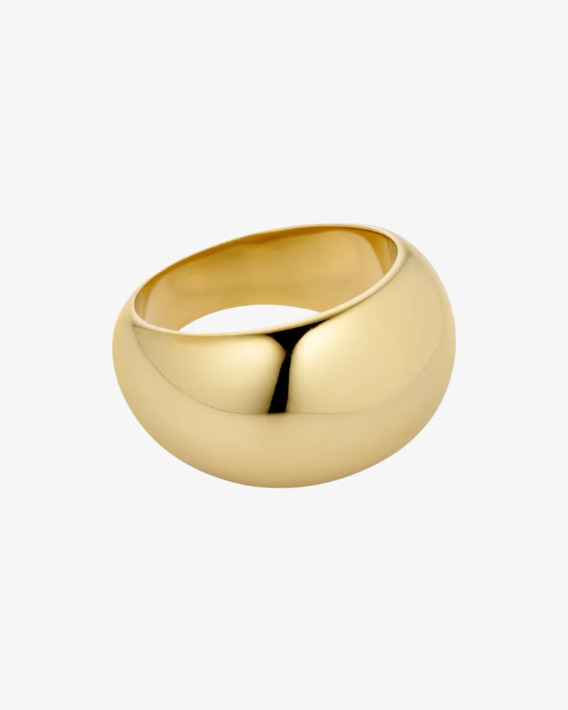 Marea Bubble Ring 18 mm Guld