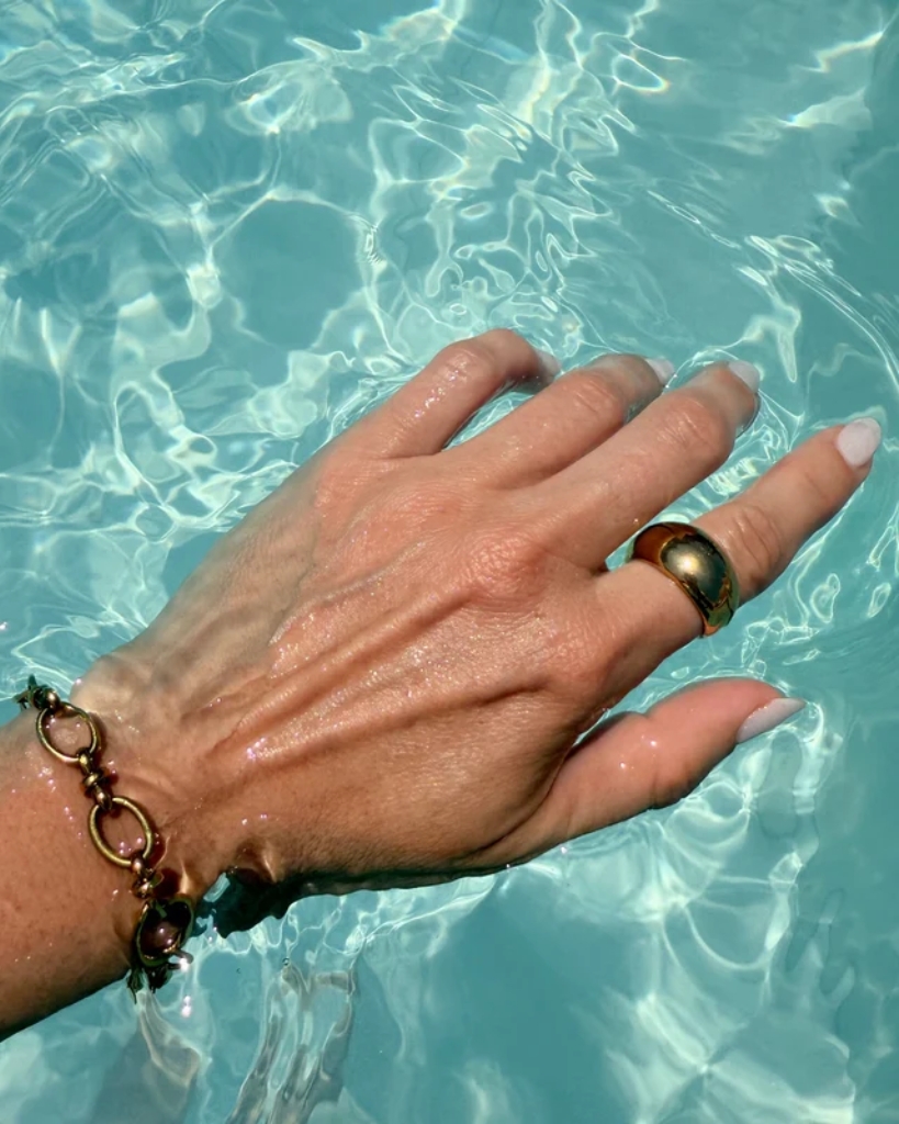 Marea Bubble Ring 19 mm Guld