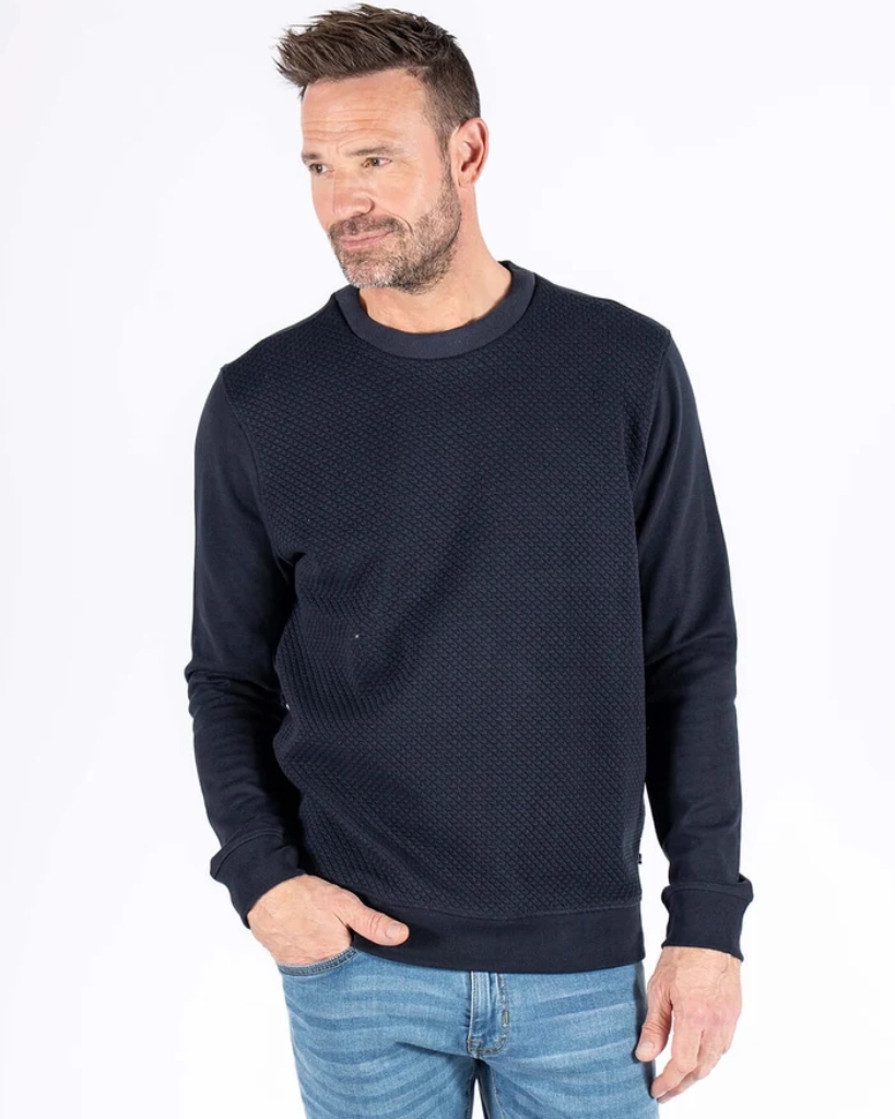 Pre End Carlton Sweatshirt Navy