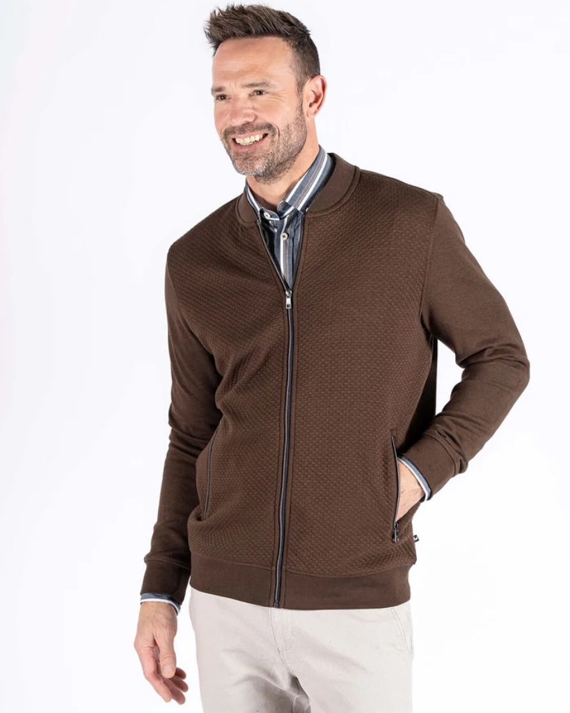 Pre End Carlton Cardigan Brun